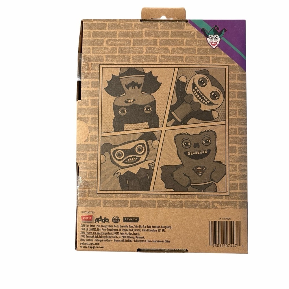 😈 DC x ZURU Fuggler Joker | Laboratory Misfits | 9” Funny Ugly Monster Plush - Picture 3 of 3